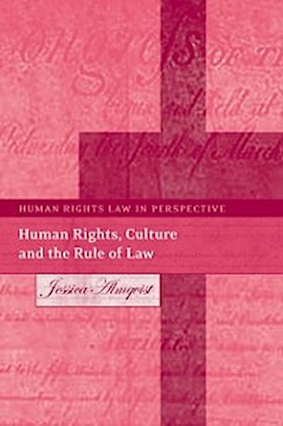 Human Rights, Culture and the Rule of Law
