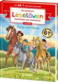 Die schönsten Leselöwen-Geschichten zum Lesenlernen - Ponys und Pferde von  | Buch