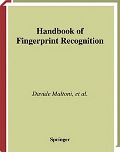 Handbook of Fingerprint Recognition