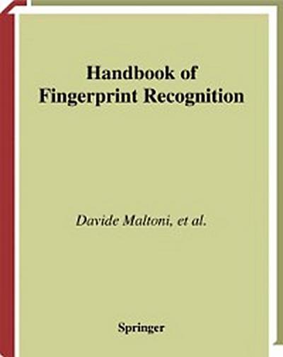 Handbook of Fingerprint Recognition