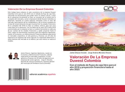Valoración De La Empresa Duwest Colombia