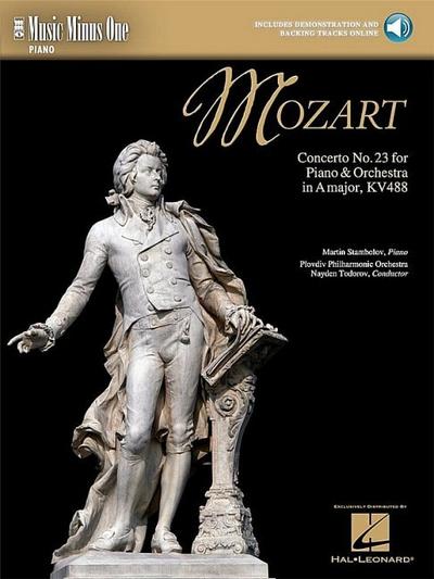 Mozart - Concerto No. 23 in a Major, Kv488 Music Minus One Piano Book/Online Audio [With 2 CDs] - Wolfgang Amadeus Mozart