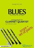 Clarinet Quartet "Blues" by Gershwin - set of parts