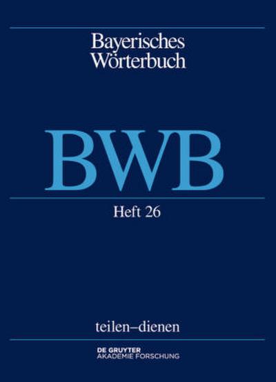 Bayerisches Wörterbuch (BWB) teilen - dienen
