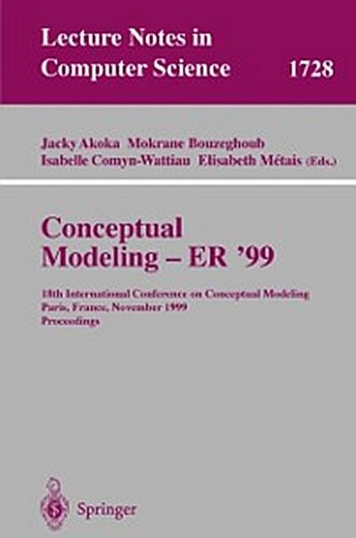 Conceptual Modeling ER’99
