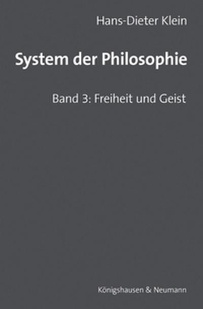 System der Philosophie 3
