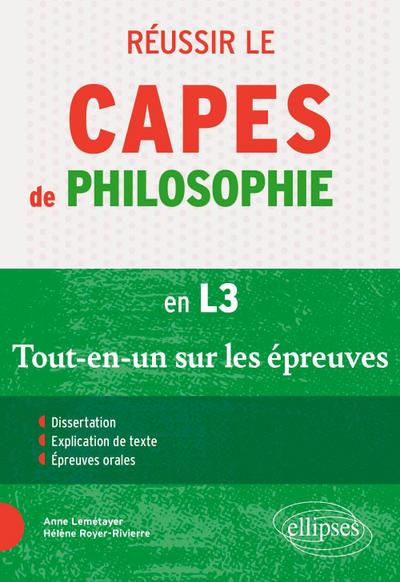 Réussir le CAPES de Philosophie