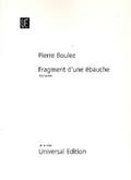 Fragment d’une ébauchepour piano