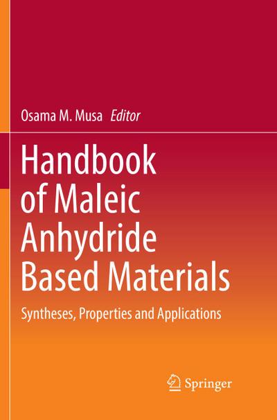 Handbook of Maleic Anhydride Based Materials