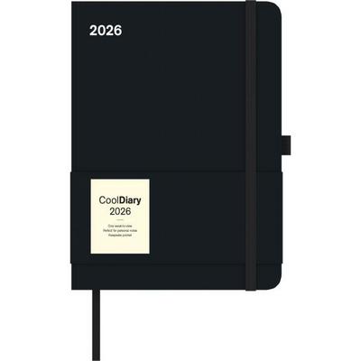 Black 2026 - Diary - Buchkalender - Taschenkalender - 16x22