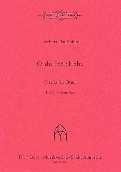 O du fröhliche Band 2 (9 Sätze) - Partitafür Orgel