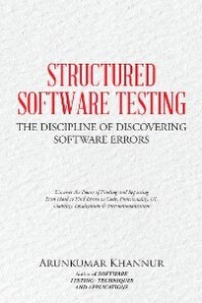 Structured Software Testing