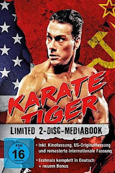Karate Tiger, 2 Blu-ray ( US-Originalfassung LTD. - 2-Disc-Mediabook)