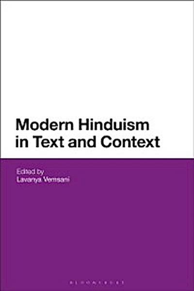Modern Hinduism in Text and Context