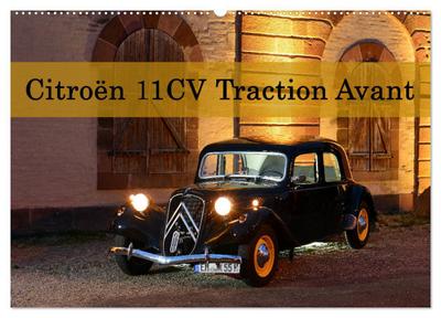 Citroën 11CV Traction Avant (Wandkalender 2026 DIN A2 quer), CALVENDO Monatskalender