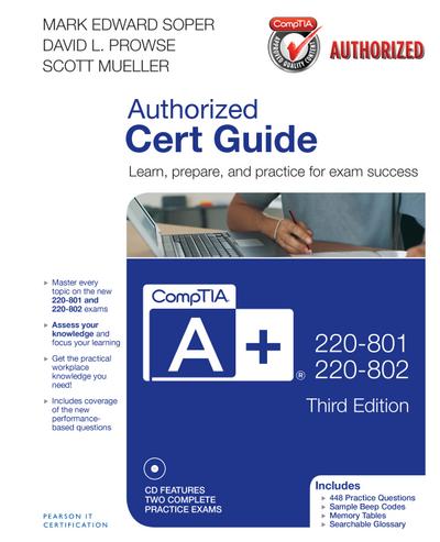 CompTIA A+ 220-801 and 220-802 Cert Guide