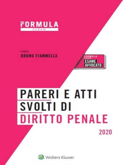 Esame Avvocato - Atti e pareri svolti di diritto penale 2020