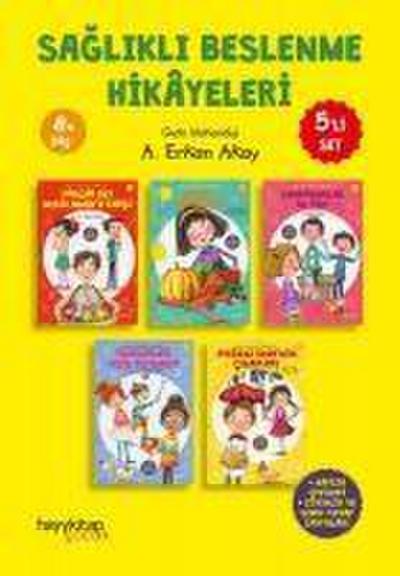 Saglikli Beslenme Hikayeleri 5 Kitap