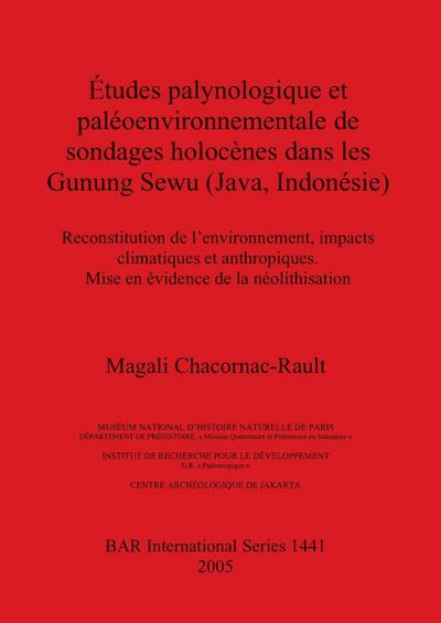 Études palynologique et paléoenvironnementale de sondages holocènes dans les Gunung Sewu (Java, Indonésie)