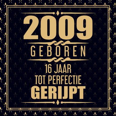 2009 Geboren 16 Jaar Tot Perfectie Gerijpt