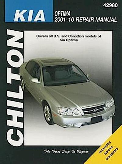 Chilton’s Kia Optima 2001-10 Repair Manual