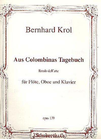Aus Columbinas Tagebuchfür Flöte, Oboe und Klavier