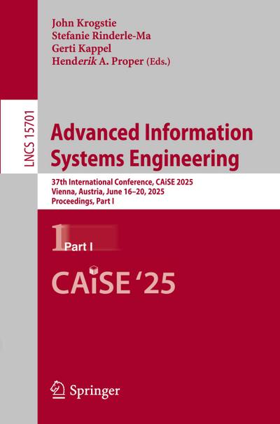 Advanced Information Systems Engineering