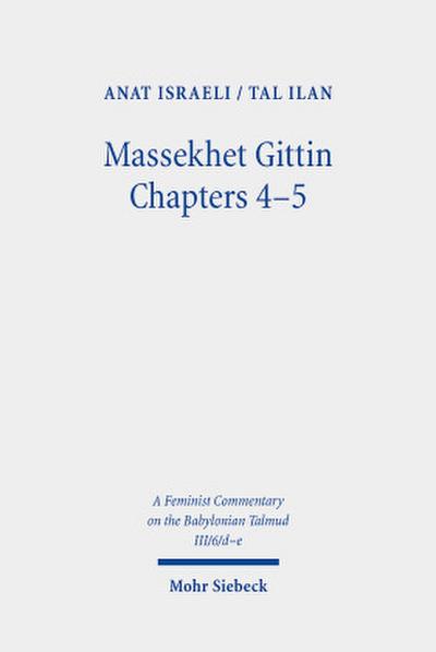 Massekhet Gittin Chapters 4-5