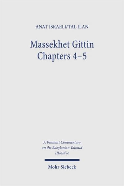 Massekhet Gittin Chapters 4-5