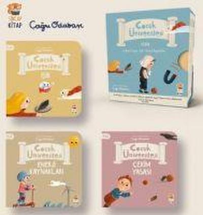 Cocuk Üniversitesi fizik Set;3 kitap