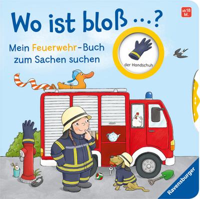 Wo ist bloß...? Mein Feuerwehr-Buch zum Sachen suchen