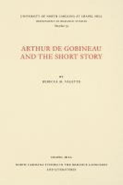 Arthur de Gobineau and the Short Story