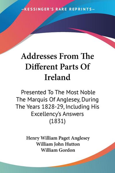 Addresses From The Different Parts Of Ireland