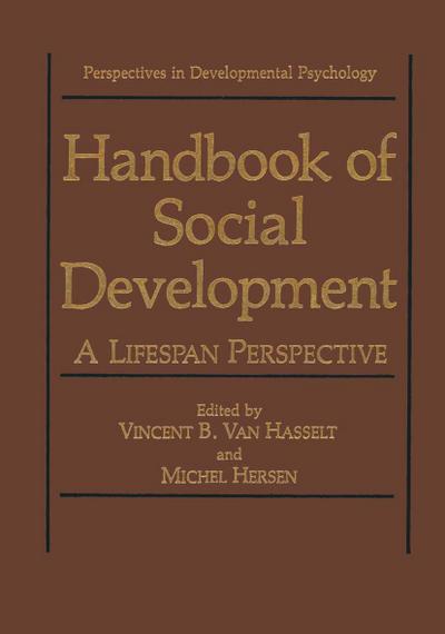 Handbook of Social Development