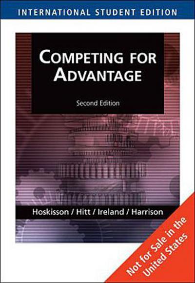 Competing for Advantage. Not for Sale in the United States