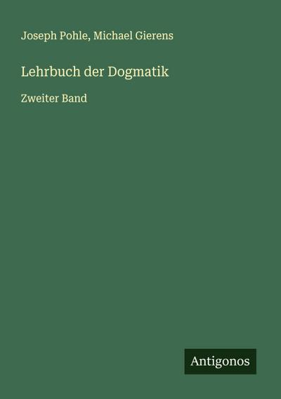 Lehrbuch der Dogmatik