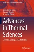 Advances in Thermal Sciences