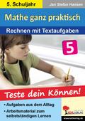 Mathe ganz praktisch, Rechnen mit Textaufgaben, 5. Schuljahr