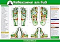 Reflexzonen am Fuß