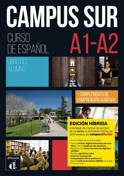 Campus Sur A1-A2 - Edicion hibrida - Libro del alumno