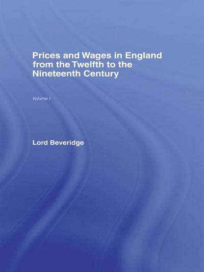 Prices and Wages in England