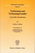 Verfassung und Verfassungswandel