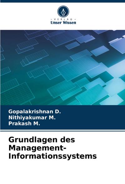 Grundlagen des Management-Informationssystems