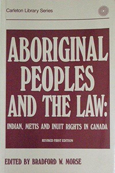 Aboriginal Peoples and the Law
