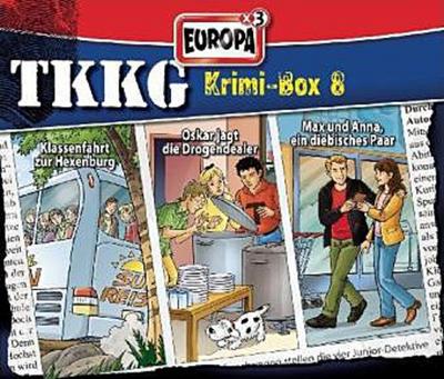 Ein Fall für TKKG - Krimi-Box. Box.8, 3 Audio-CDs