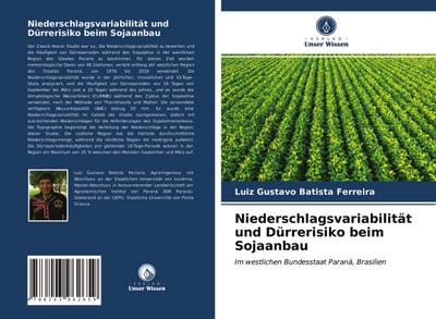 Niederschlagsvariabilität und Dürrerisiko beim Sojaanbau