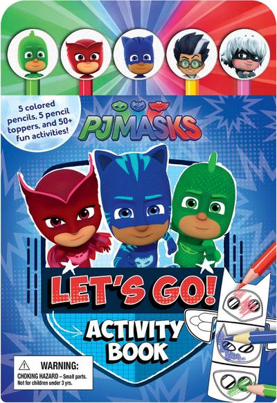 Pj Masks Let’s Go Activity Book