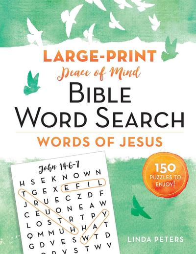 Peace of Mind Bible Word Search: Words of Jesus