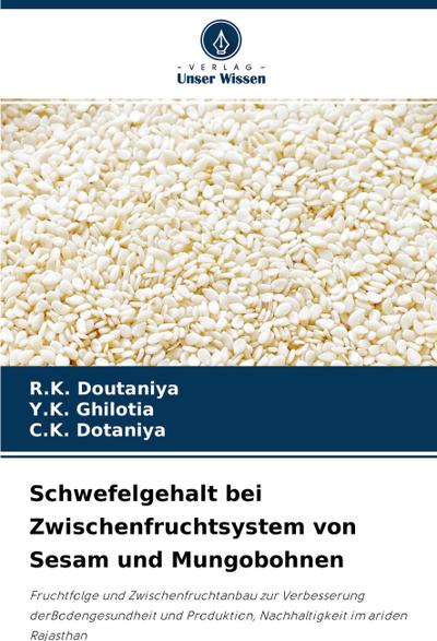 Schwefelgehalt bei Zwischenfruchtsystem von Sesam und Mungobohnen