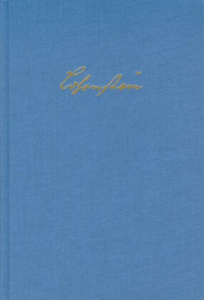 Daniel Casper von Lohenstein: Sämtliche Werke - Historisch-kritische Ausgabe Kleinere Prosa